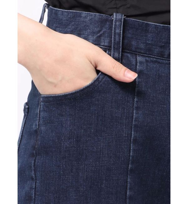 CALNAMUR「パールチェーンフレアデニム」|その他|