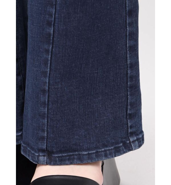 CALNAMUR「パールチェーンフレアデニム」|その他|