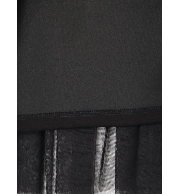 CALNAMUR「2WAYチュールオーバースウェットワンピース」|ワンピース|