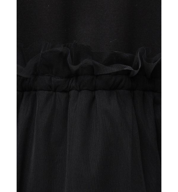 CALNAMUR「2WAYチュールオーバースウェットワンピース」|ワンピース|