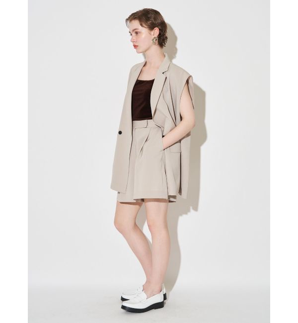 ELENDEEK「RELAXY TAILOVED GILET」|テーラードジャケット|