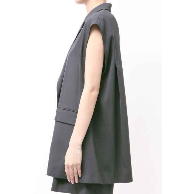 ELENDEEK「RELAXY TAILOVED GILET」|テーラードジャケット|