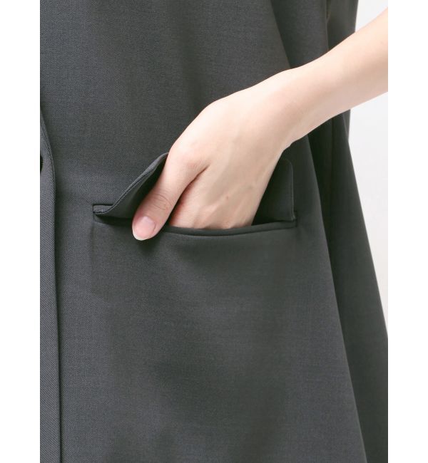 ELENDEEK「RELAXY TAILOVED GILET」|テーラードジャケット|