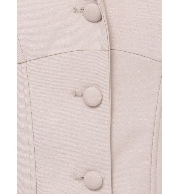 RESEXXY「シアースリーブコルセットジャケット」|テーラードジャケット|