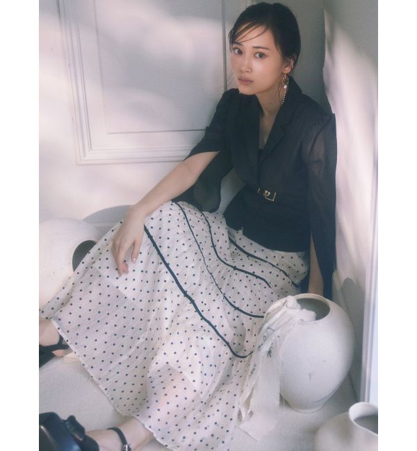 RESEXXY「シアースリーブコルセットジャケット」|テーラードジャケット|