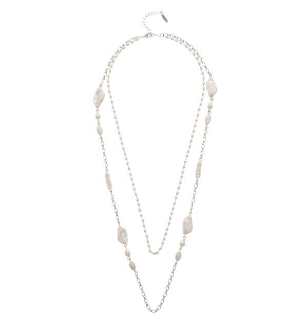 RESEXXY「ランダムパール2連ネックレス」|ネックレス|