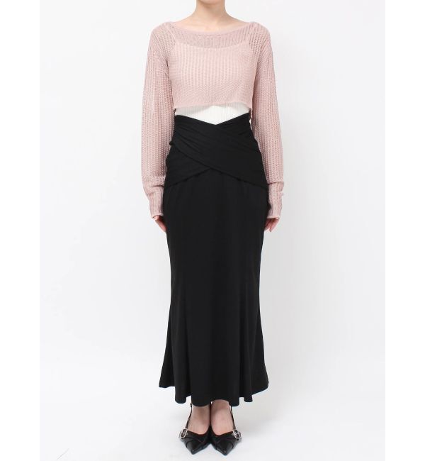 RESEXXY「カシュクールマーメイドスカート」|スカート|