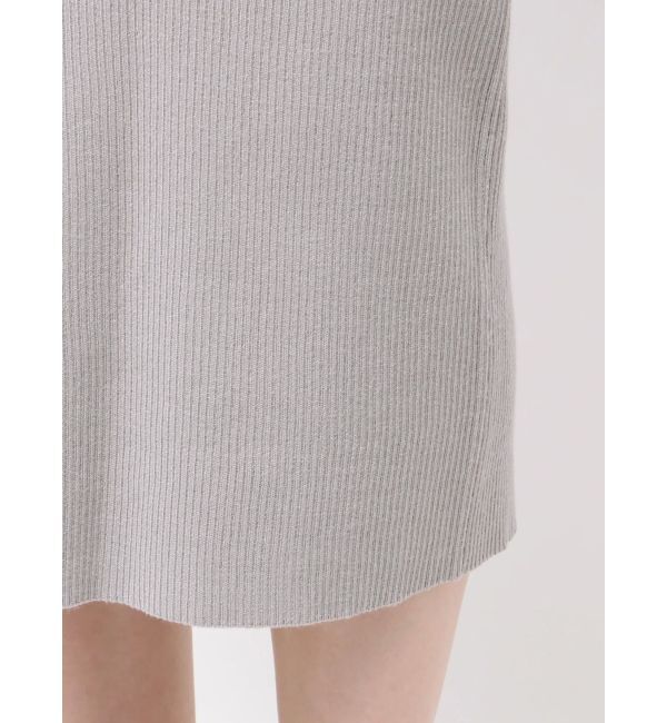 RESEXXY「バイカラーニットポロワンピース」|ワンピース|