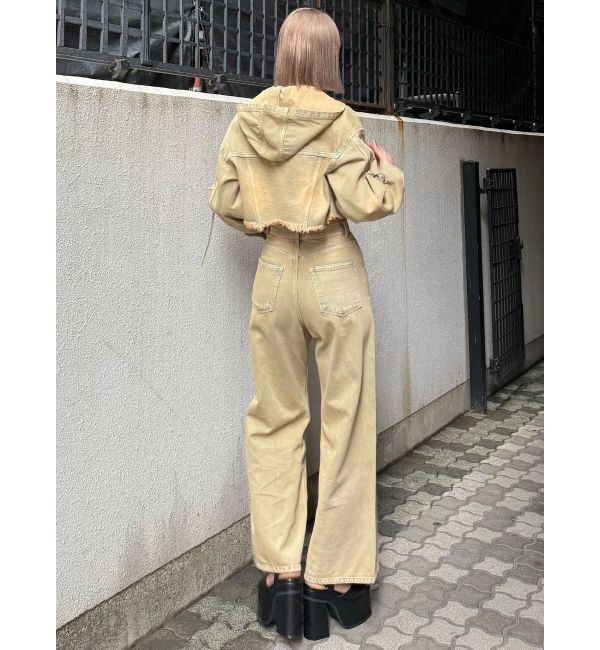 EMODA「ワイドルーズジーンズ」|デニム|