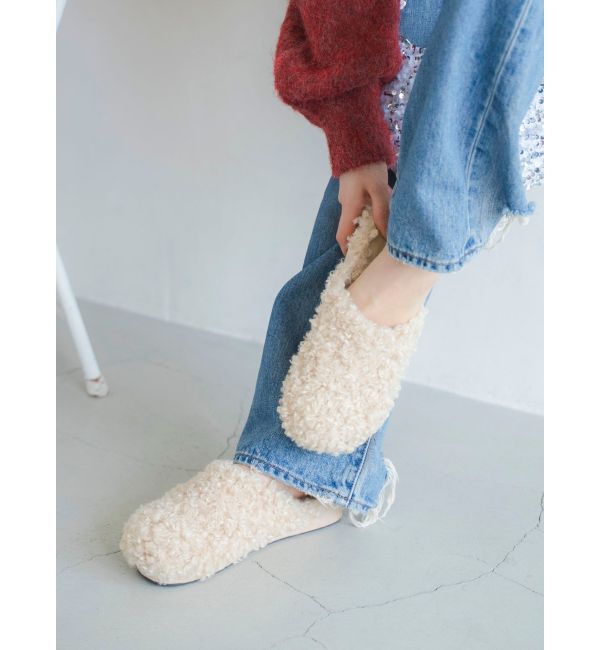 Ungrid「ボアデザインサボ」|その他|