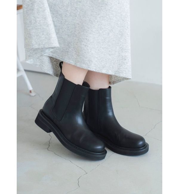 Ungrid「サイドゴアショートブーツ」|ショートブーツ|