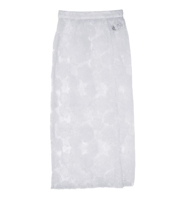 Ungrid「レースデザインスリットスカート」|スカート|