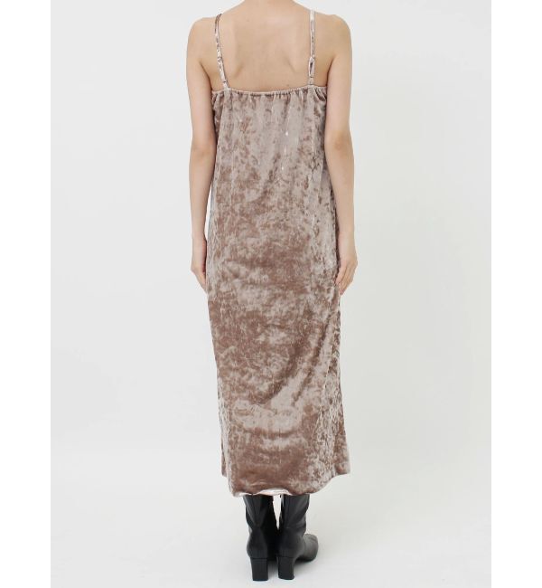 LAGUNAMOON「ショートZIPカーデセットベロアワンピース」|ワンピース|