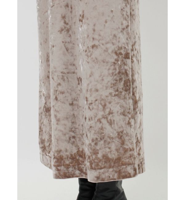 LAGUNAMOON「ショートZIPカーデセットベロアワンピース」|ワンピース|