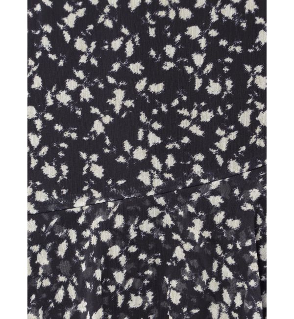 LAGUNAMOON「楊柳プリントアシンメトリーティアードスカート」|スカート|