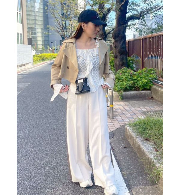 LAGUNAMOON「マルチWAYダブルカラートレンチコート」|トレンチコート|