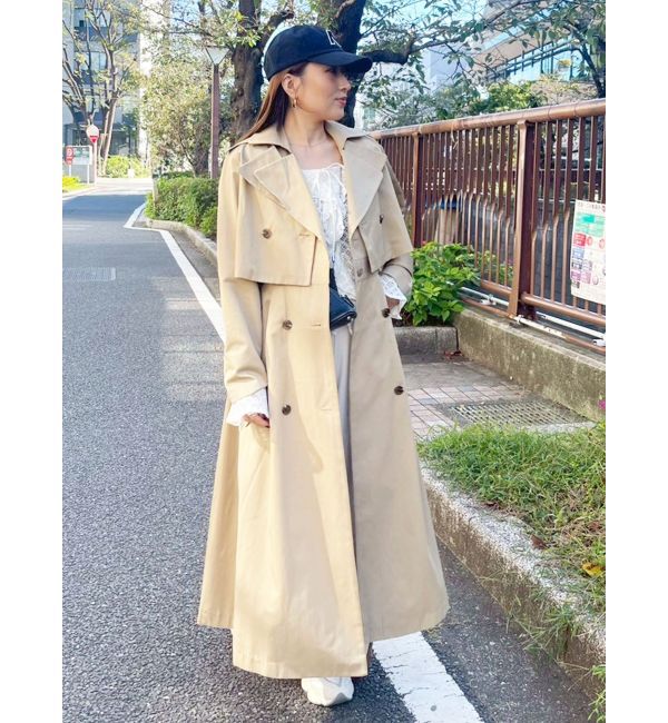 LAGUNAMOON「マルチWAYダブルカラートレンチコート」|トレンチコート|