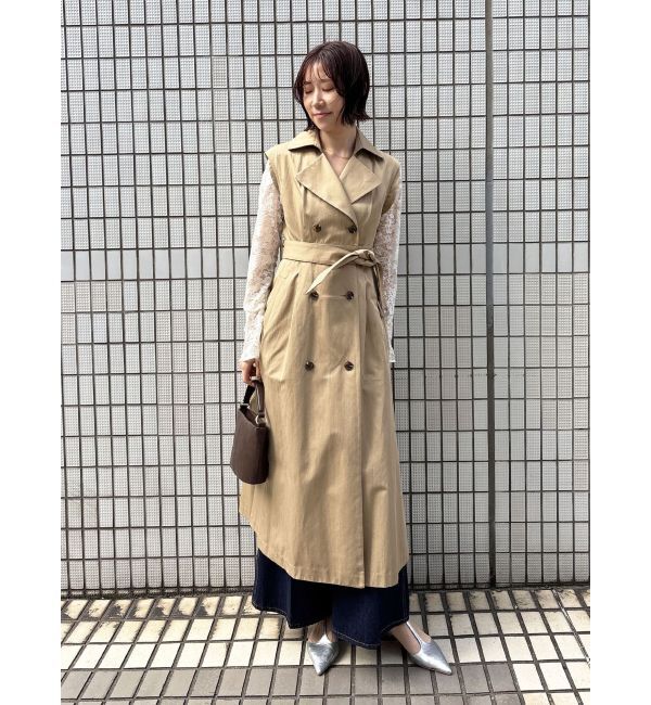 LAGUNAMOON「マルチWAYダブルカラートレンチコート」|トレンチコート|