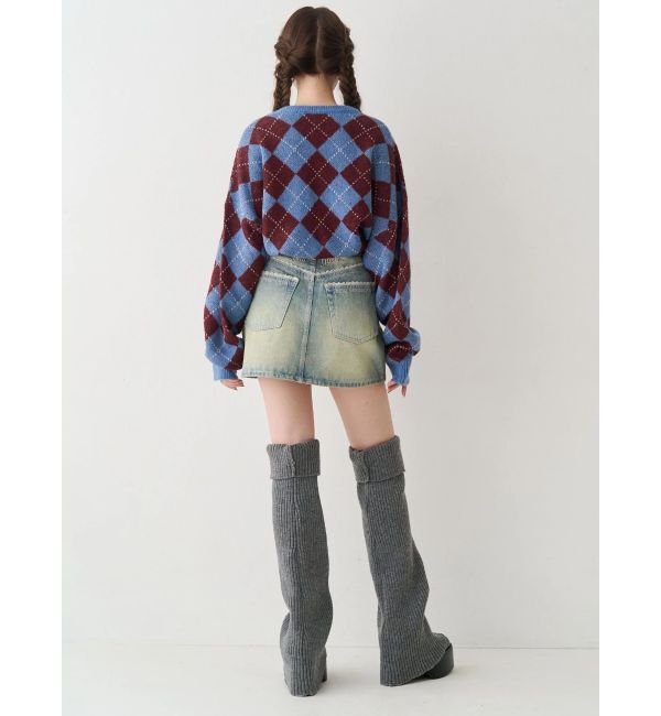 EVRIS「レッグウォーマーセットチャンキーヒールローファー」|その他|