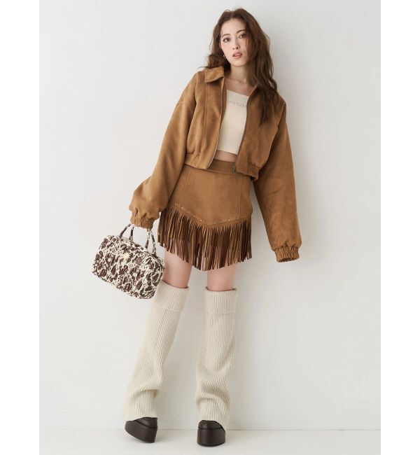 EVRIS「レッグウォーマーセットチャンキーヒールローファー」|その他|