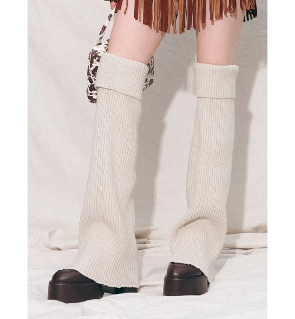 EVRIS「レッグウォーマーセットチャンキーヒールローファー」|その他|