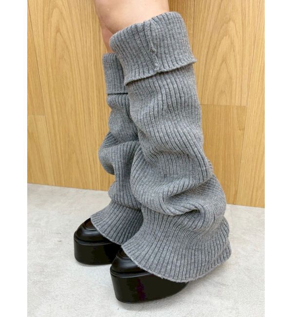 EVRIS「レッグウォーマーセットチャンキーヒールローファー」|その他|