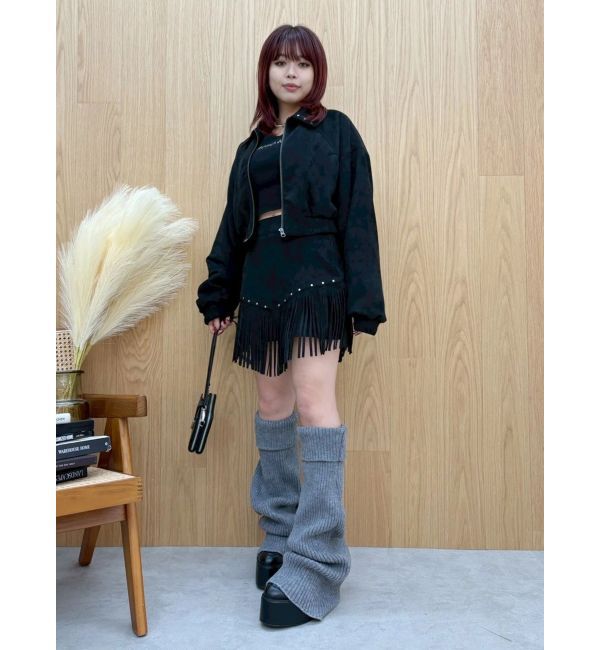 EVRIS「レッグウォーマーセットチャンキーヒールローファー」|その他|