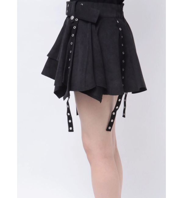 jouetie「アシメヘムベルテッドミニスカート」|スカート|