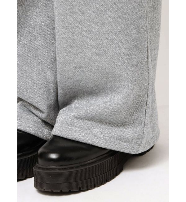 jouetie「【WEB限定】ラメスウェットルーズパンツ【セットアップ対応】」|その他|