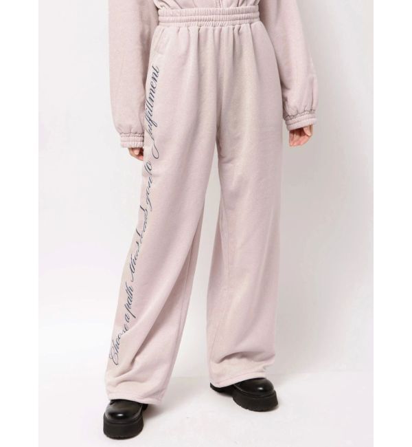 jouetie「【WEB限定】ラメスウェットルーズパンツ【セットアップ対応】」|その他|