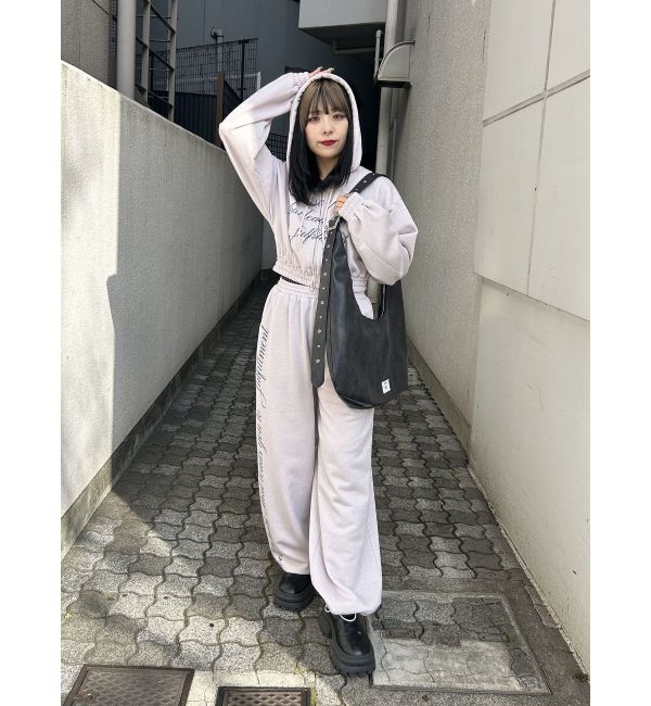 jouetie「【WEB限定】ラメスウェットルーズパンツ【セットアップ対応】」|その他|