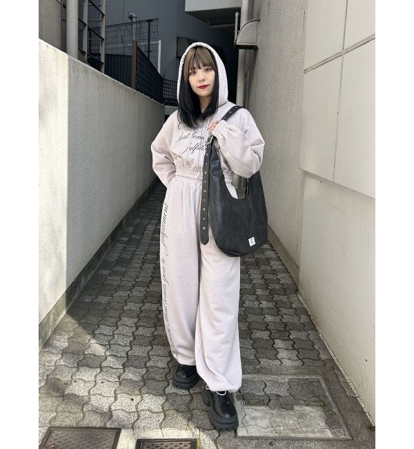 jouetie「【WEB限定】ラメスウェットルーズパンツ【セットアップ対応】」|その他|