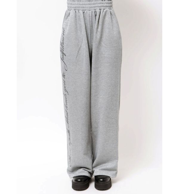 jouetie「【WEB限定】ラメスウェットルーズパンツ【セットアップ対応】」|その他|