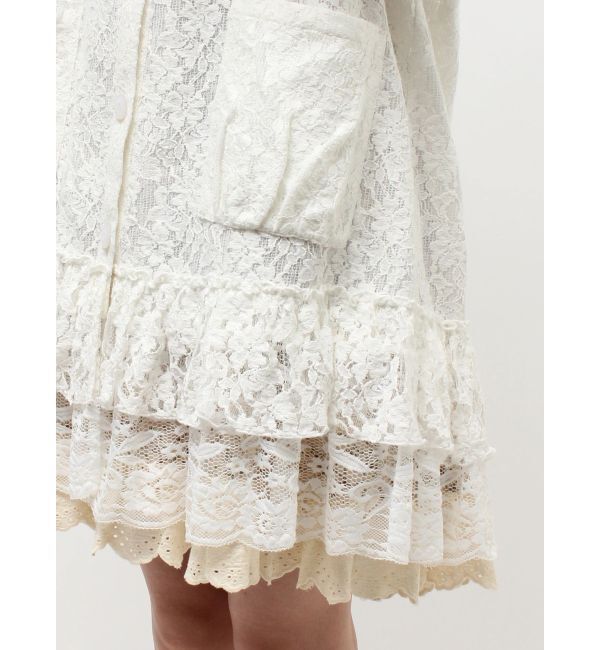 merry jenny「レースケープジャケット」|テーラードジャケット|