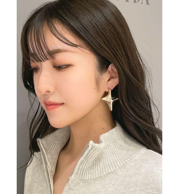 GYDA「JEYSUSダイヤピアス」|ピアス|ゴールド