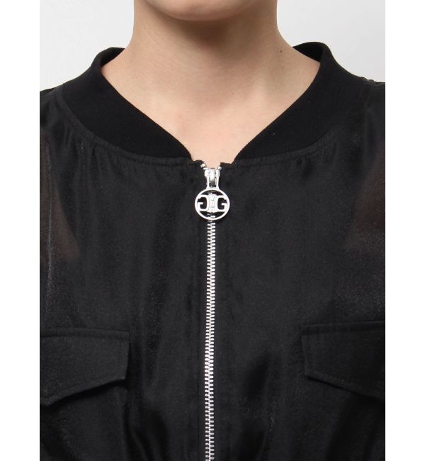 GYDA「SymmetryGYDA ZIP デザインシアーブルゾン」|ブルゾン・スタジャン|