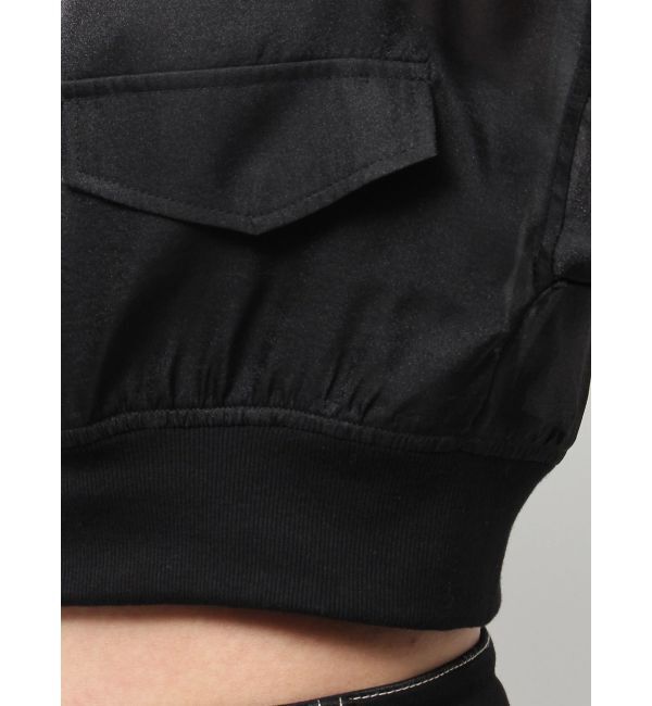 GYDA「SymmetryGYDA ZIP デザインシアーブルゾン」|ブルゾン・スタジャン|