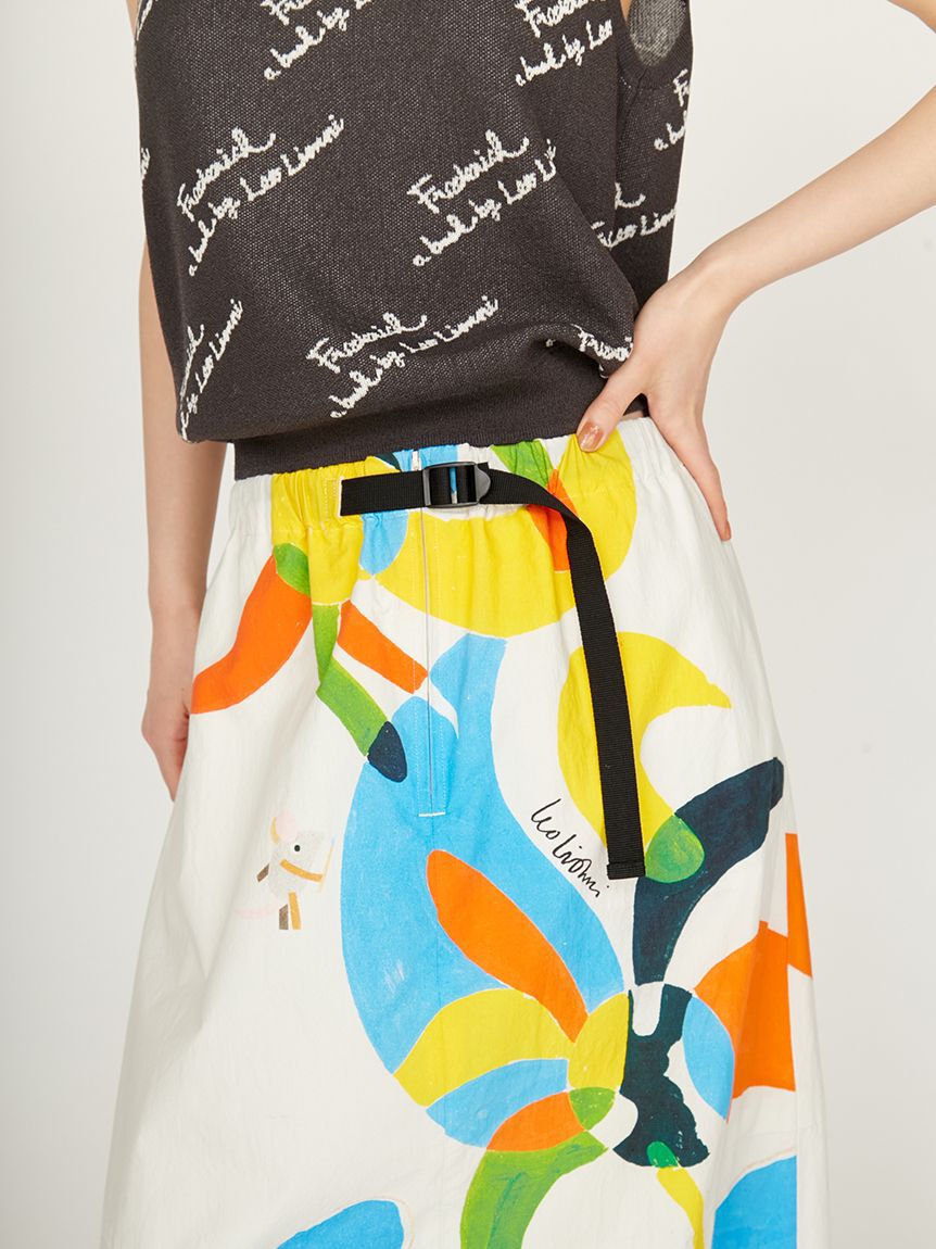 emmi atelier「【emmi&times;Leo Lionni】 コクーンスカート」|スカート|