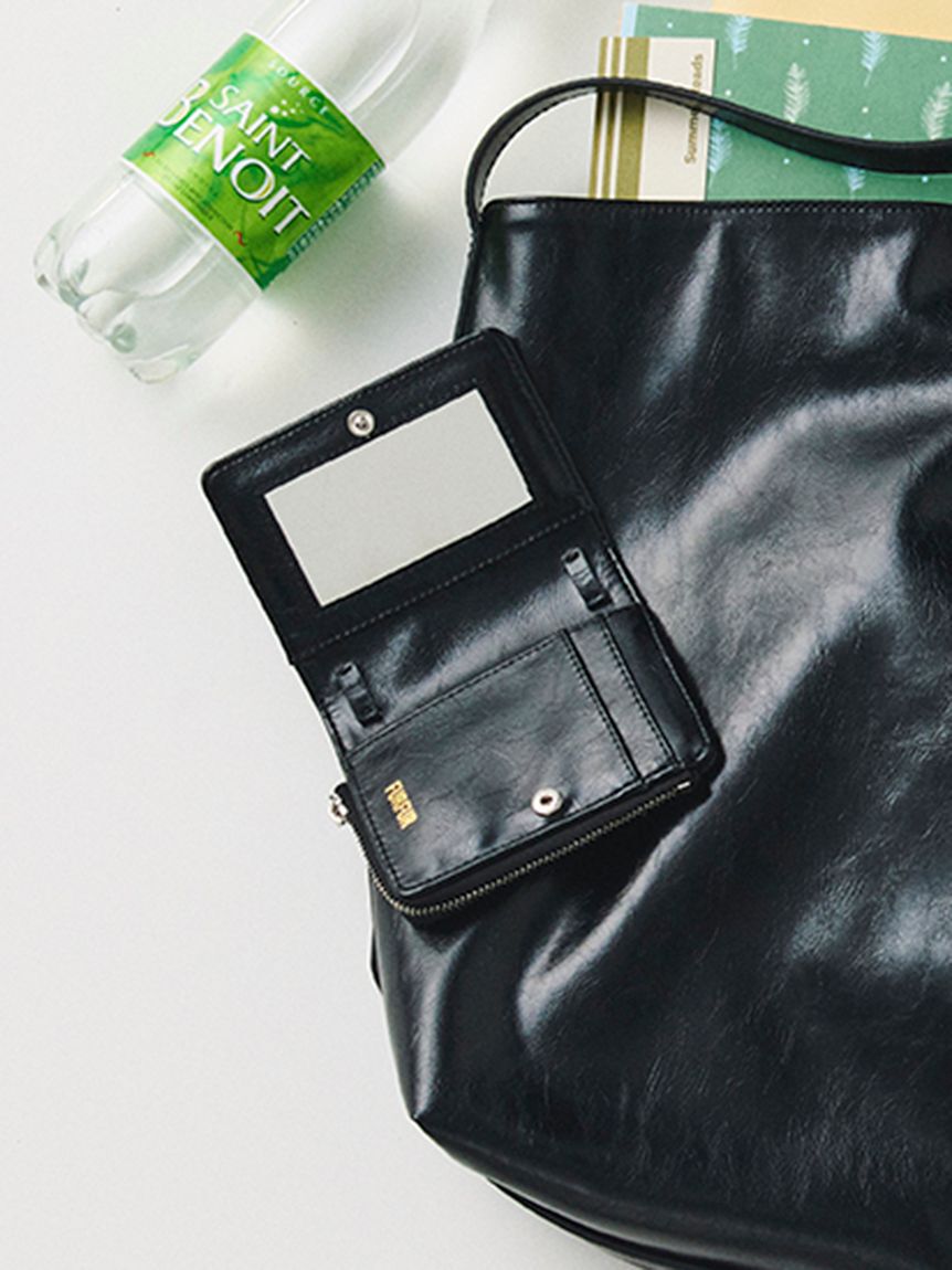 FURFUR「2WAYウォレットポーチ」|ポーチ|BLK