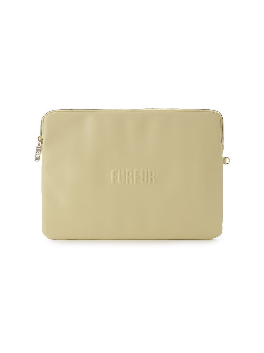 FURFUR「エンボスロゴPCケース」|その他|YEL