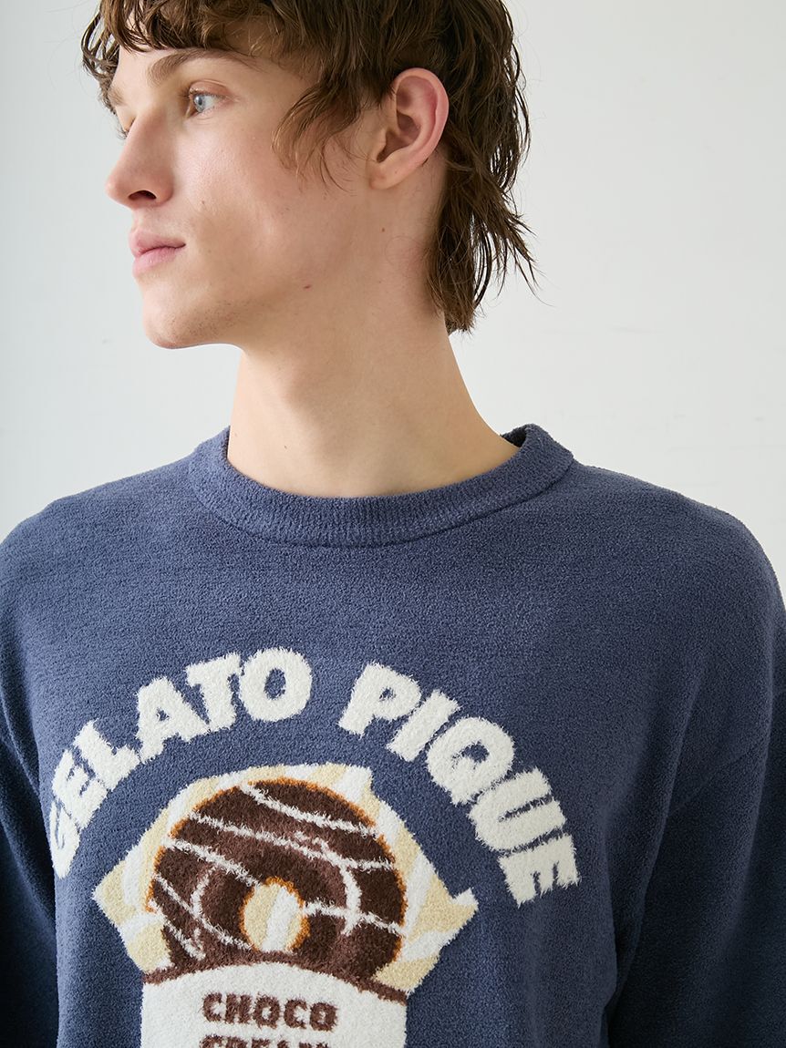 GELATO PIQUE HOMME「【HOMME】エアリーモコドーナツプルオーバー」|プルオーバー|