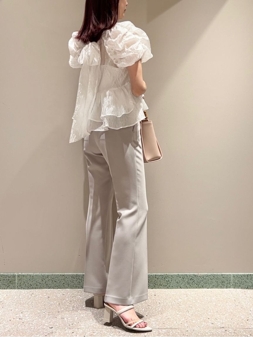 SNIDEL「美脚ストレッチパンツ」|チノ|