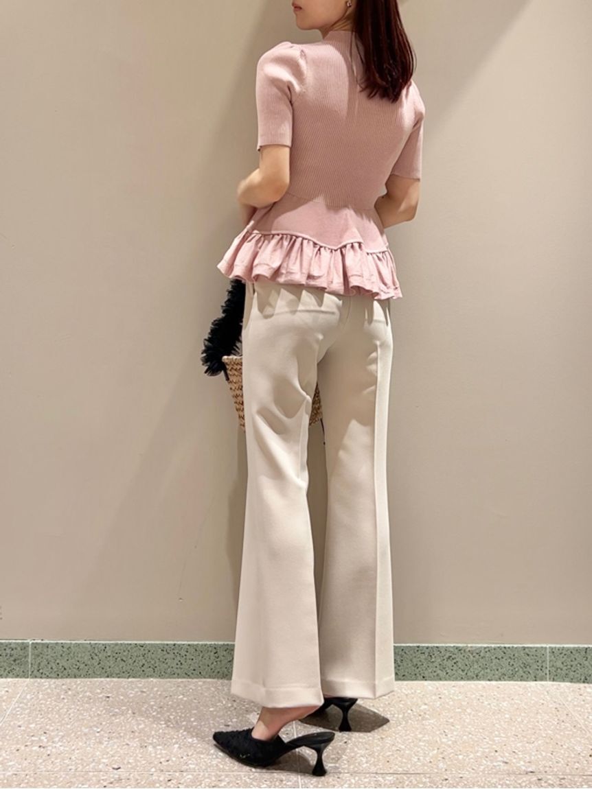 SNIDEL「美脚ストレッチパンツ」|チノ|