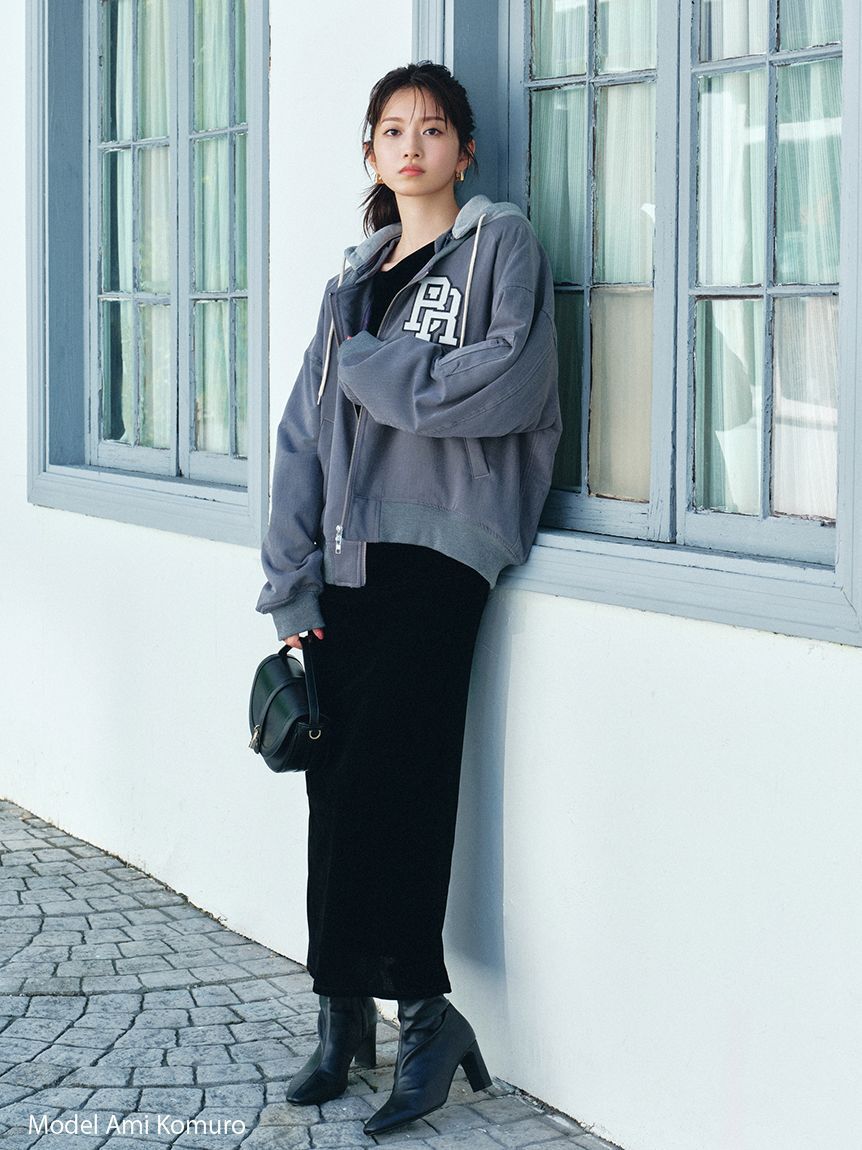 フロッキーベロアドレープドレス（SNIDEL）｜ルミネのファッション通販