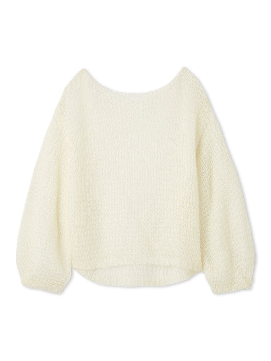 FRAY I.D「シアーモヘヤニットプルオーバー」|ニット・セーター|