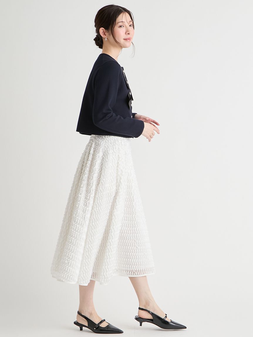 CELFORD「【洗える】リボンデザインジャケット」|テーラードジャケット|