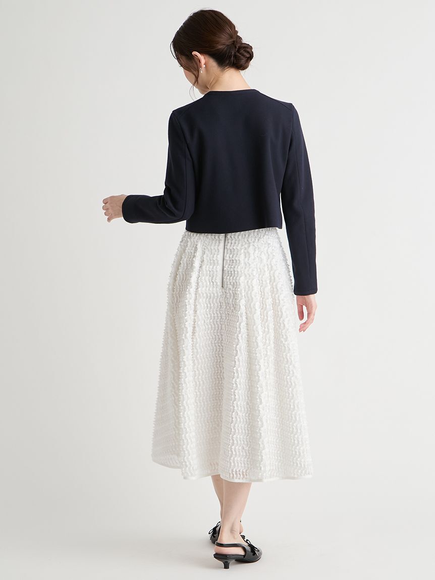 CELFORD「【洗える】リボンデザインジャケット」|テーラードジャケット|