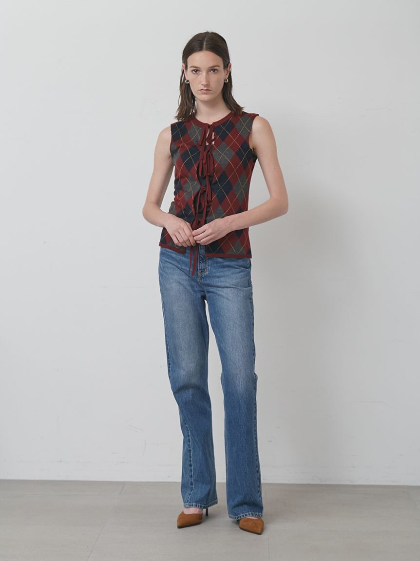 styling/「【セットアップ対応】セミフレアデニムパンツ」|デニム|