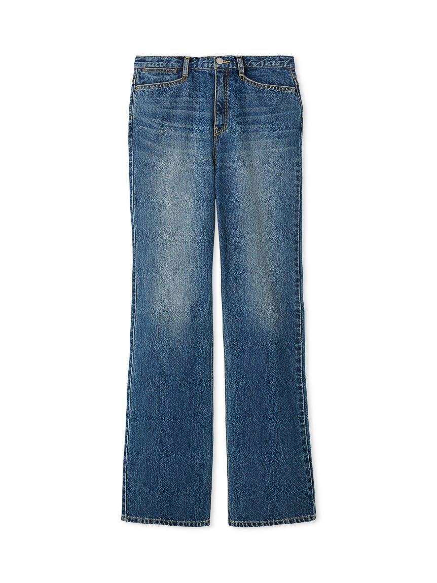 styling/「【セットアップ対応】セミフレアデニムパンツ」|デニム|