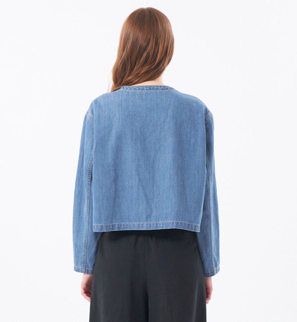 MACKINTOSH PHILOSOPHY「【ROYTON（ロイトン）】デニムジャケット」|ノーカラージャケット|